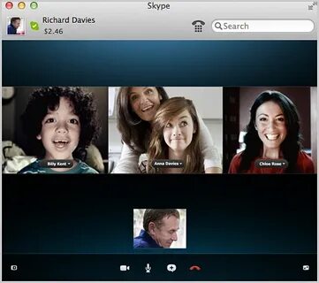 Skype видео