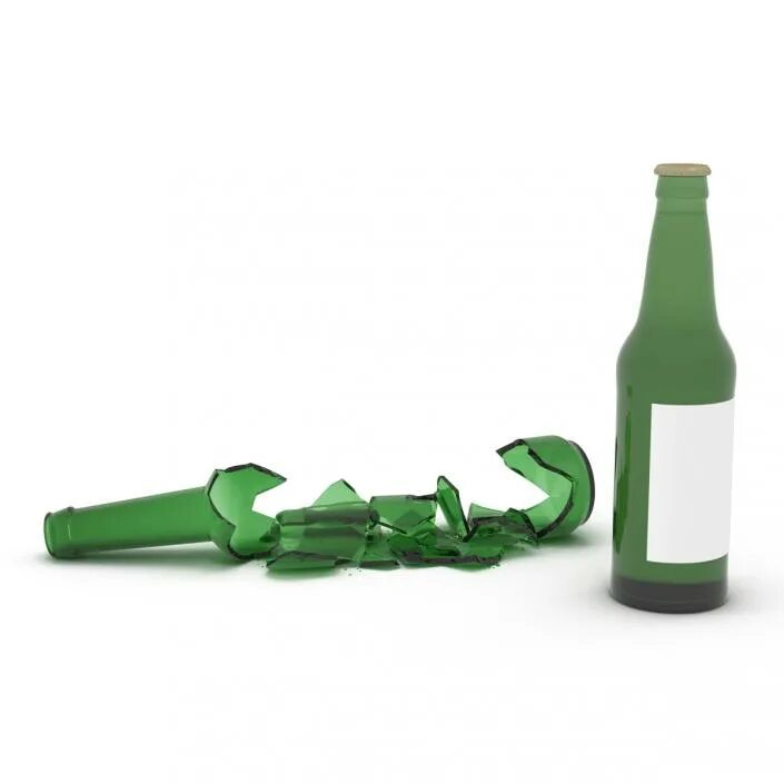 Breaking bottles