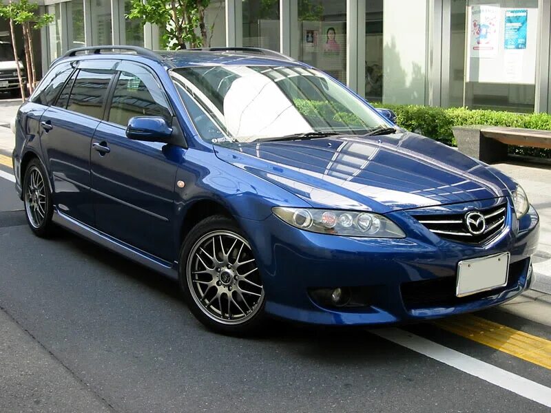 Мазда 6 gg универсал тюнинг L5 замена масла. и неприятность с бампером (76) Mazda 6 (1G) GG, 2 л, 2007 г