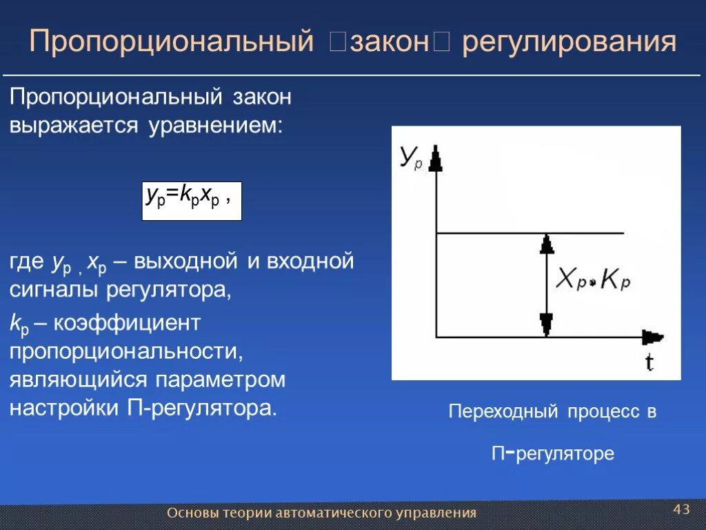 Законы регулирования. П закон регулирования. Пропорциональное регулирование. Пропорциональный закон. Законы регулирования регуляторы