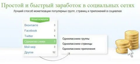 Как зарабатывать в соц сетях
