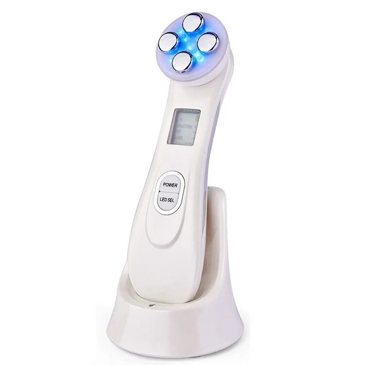 Массажер микротоковый RF ems для лица. Аппарат радиочастотного лифтинга RF-02 Beauty instrument. Микротоковый ems массажер для лифтинга лица. Купить аппарат для лифтинга лица профессиональный