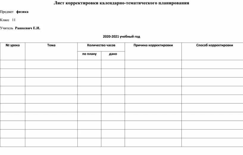 Дополнительные листы корректировка. Дополнительные листы корректировка