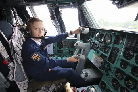 В гостях у летчика
