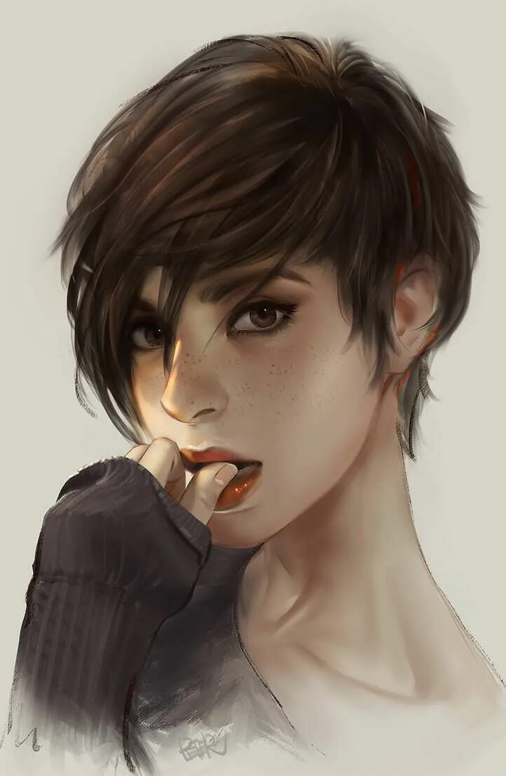 Pin by Andres Chambilla Calizaya on Faces Short hair styles, Hair styles, Hairst