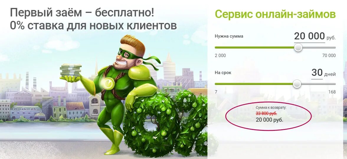 Мфо на 30 дней