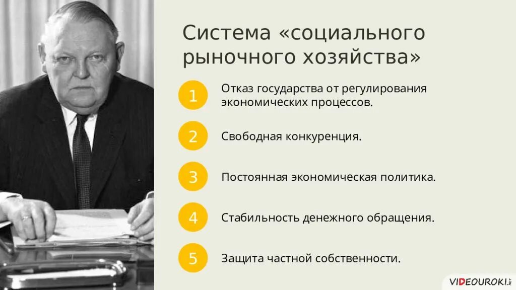 В результате осуществления политики. Социально рыночное хозяйство ФРГ. Концепция социального рыночного хозяйства. Социальное рыночное хозяйство Эрхарда. Политика социального рыночного хозяйства в ФРГ.