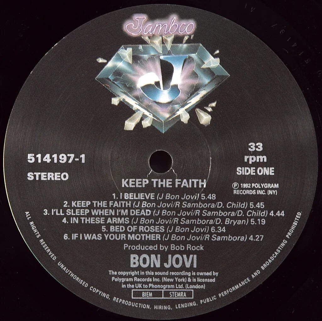 Bon jovi keep. Bon Jovi keep the Faith 1992. Виниловая пластинка bon Jovi keep the Faith. Bon Jovi keep the Faith альбом. Bon Jovi keep the Faith обложка.