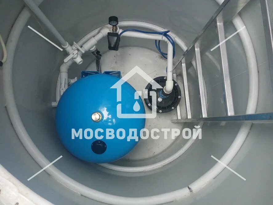 Кессон внутри. Монтажный комплект 32 для кессона. обустройство скважины с кессоном. оборудование для скважины. оборудование кессона для скважины.