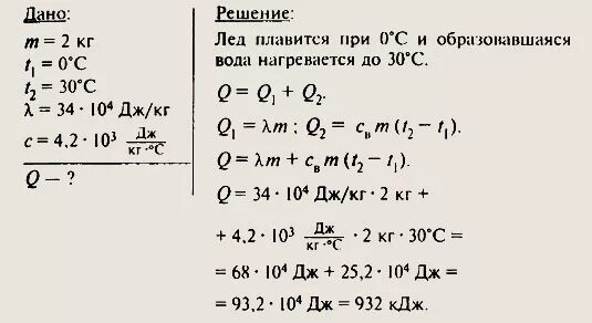 Какое количество энергии для обращения воды