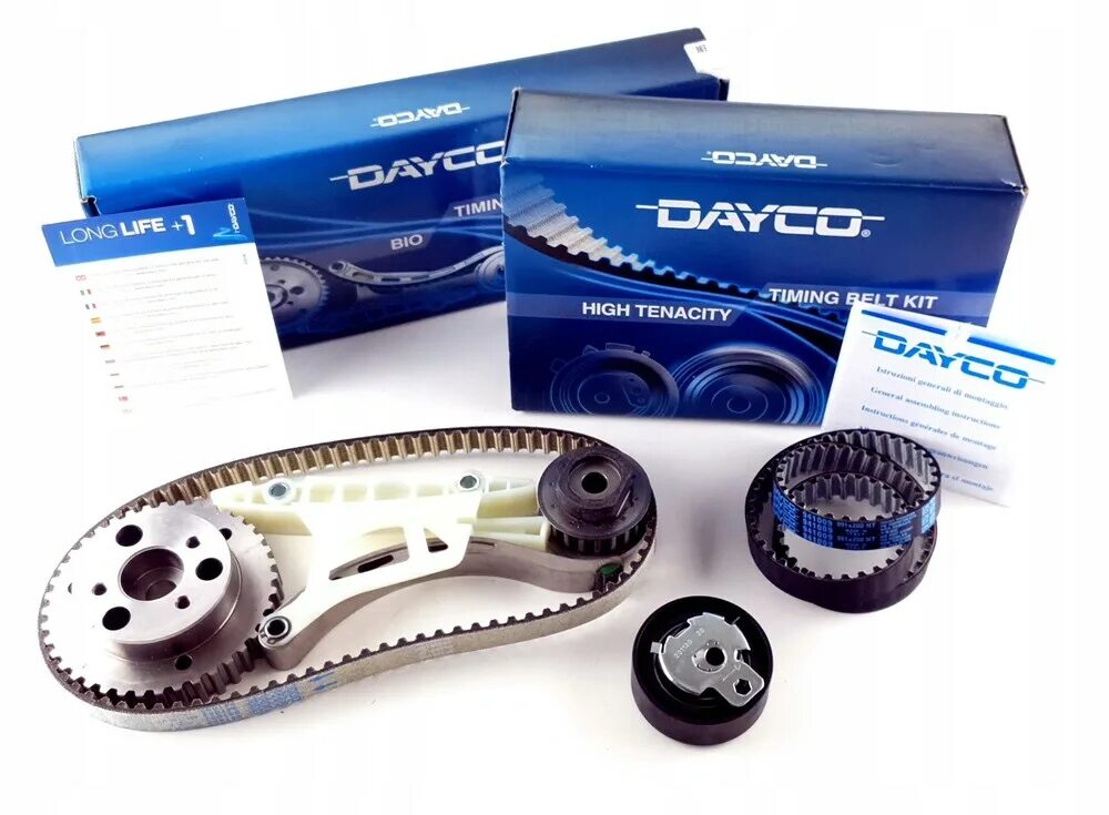 Комплект грм dayco. Kbio01 DAYCO комплект ремня ГРМ. DAYCO kbio01 что в комплекте. 1562244 Ремень ГРМ Форд. DAYCO kbio07комплект ремня ГРМ "Bio" (ремень в масле).