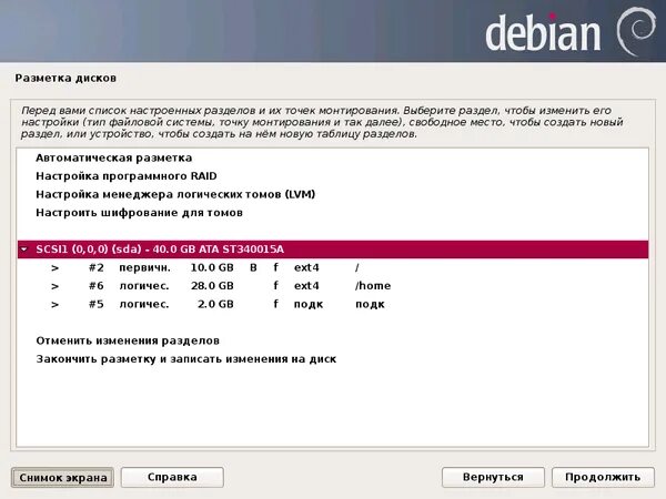 Raid на debian. Разметка дисков debian. настройка debian. debian установщик программ. debian 7.