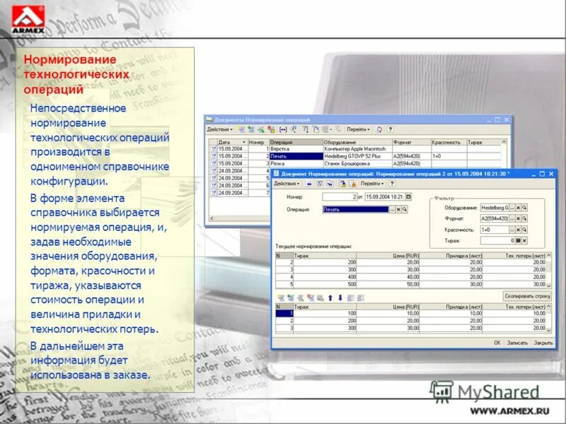 справочник технологических операций