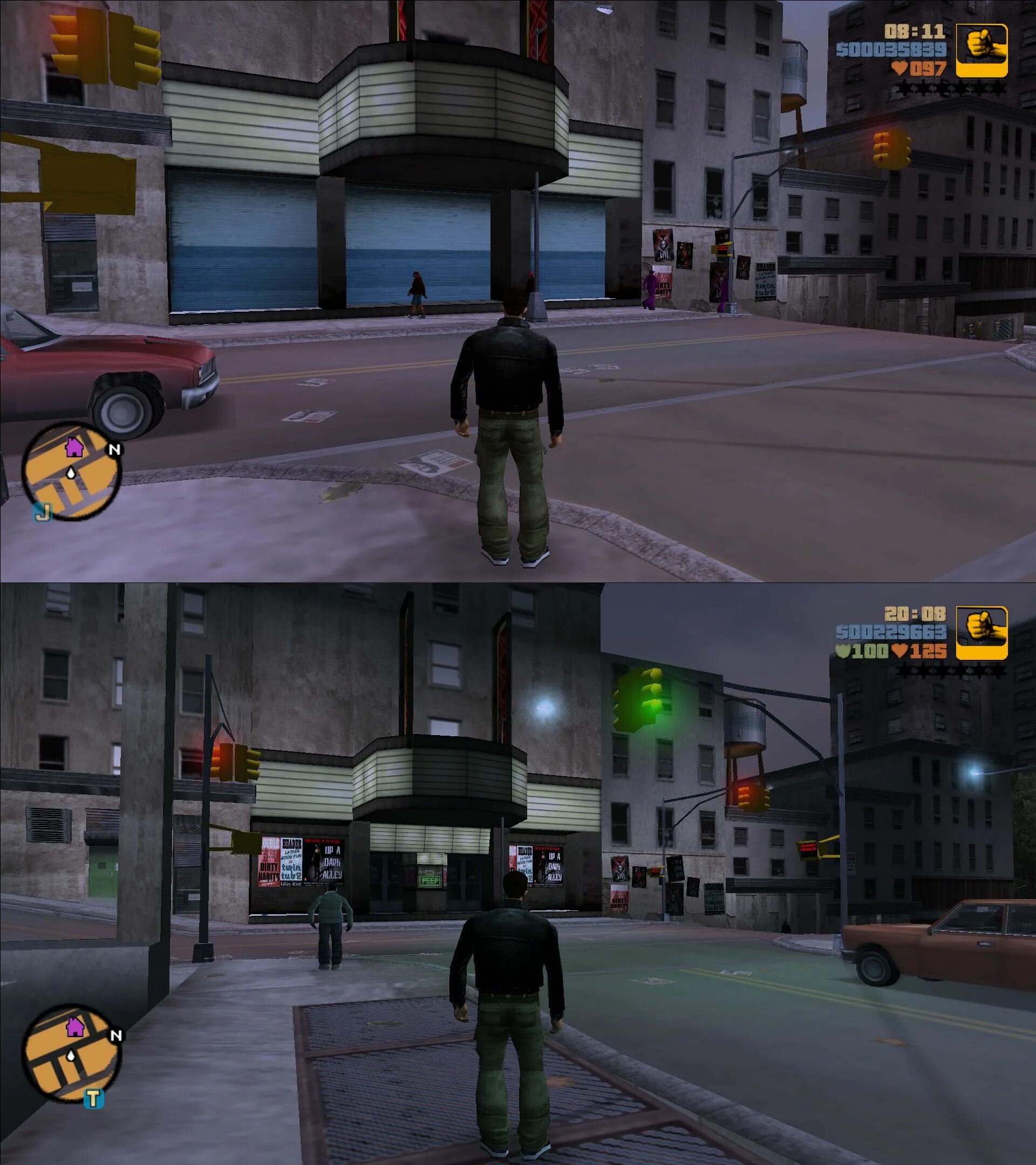 Гта 3 ремастеред. GTA 3 Classic Edition. GAMECUBE GTA 3. ГТА 3 ремастер. GTA 3 vs GTA 2.