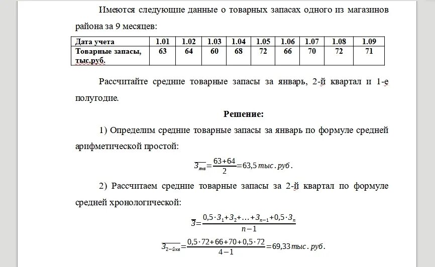 Имеются следующие данные по предприятию. Определить средний товарный запас. средние товарные запасы формула за квартал. средний товарный запас за год формула. имеются следующие данные по средней стоимости.