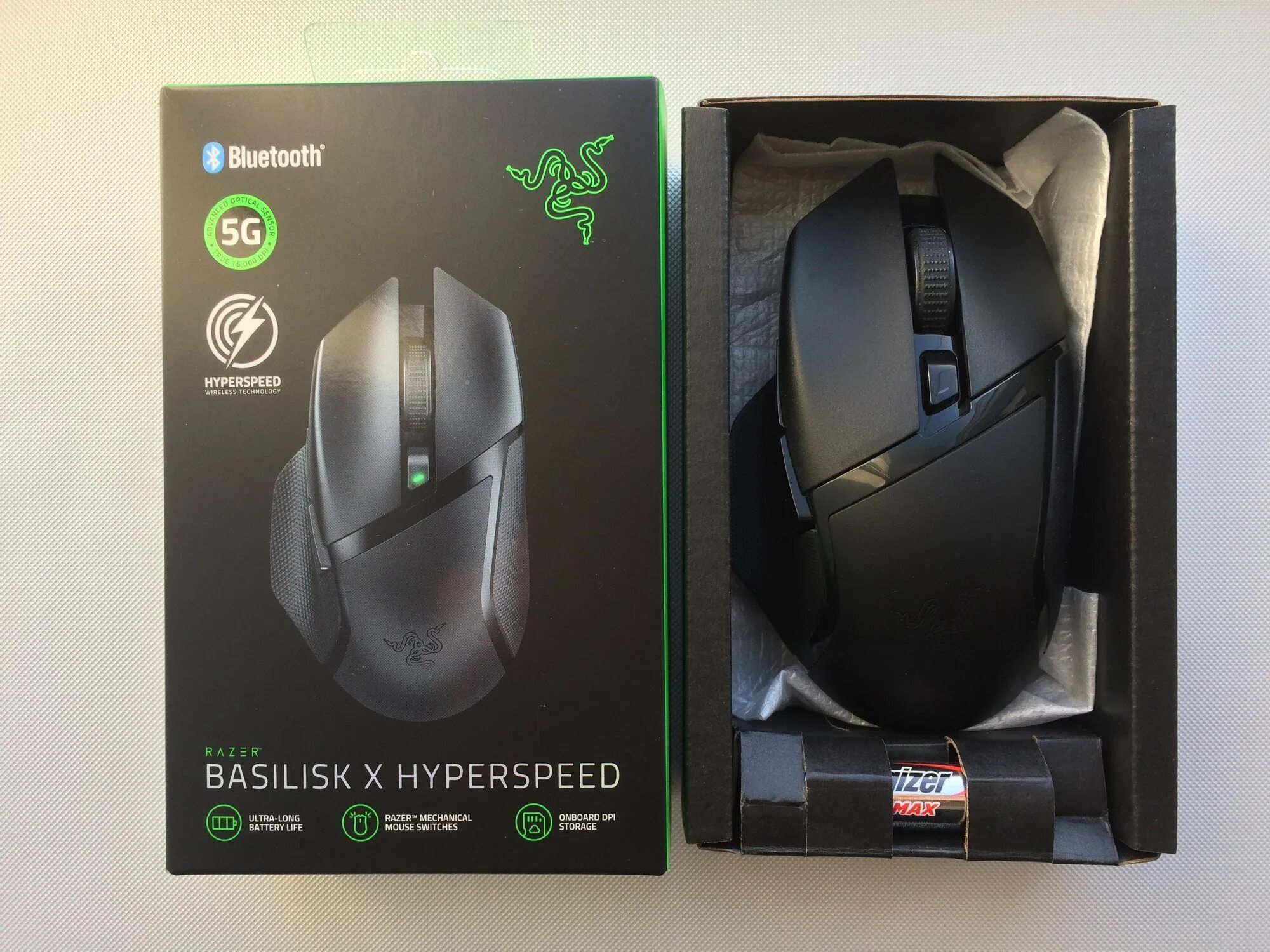 Мышь беспроводная razer basilisk x