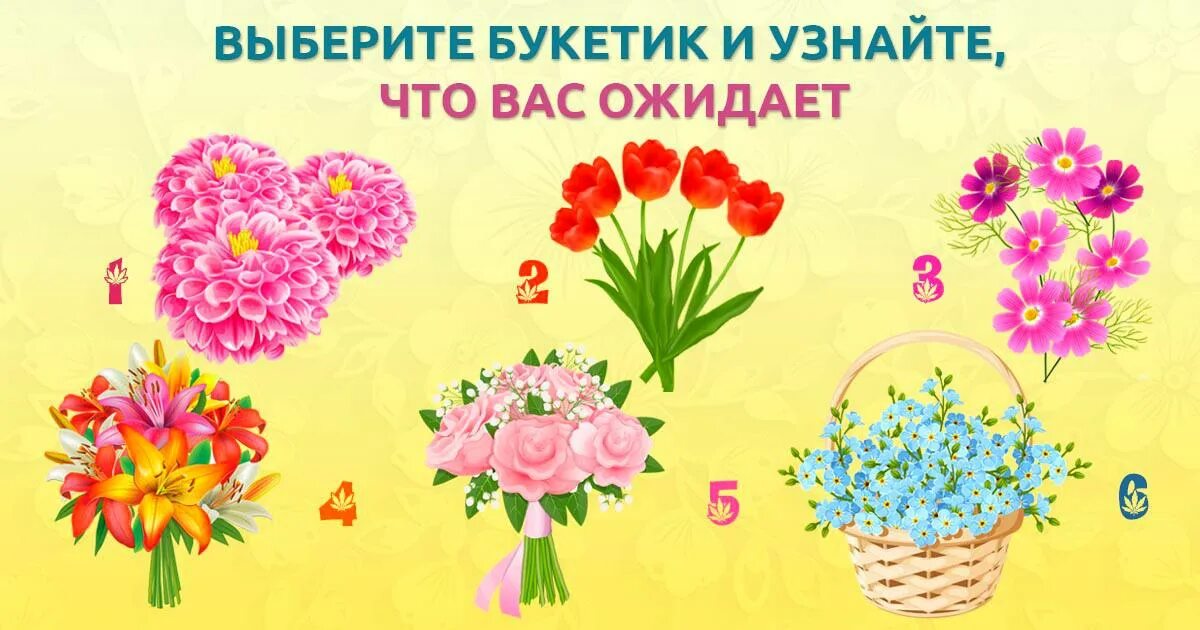 Разные цветы точно по времени. Тест выбери цветок. Выберите цветок и узнайте что вас ждет. Букет предсказаний. Психологический тест по выбору букета цветов.