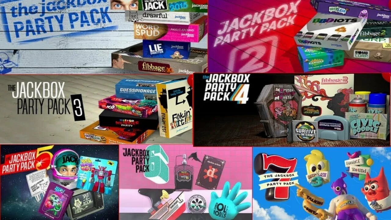 Джекбокс 8. Jackbox 1. 8 Пак джекбокс. Jack Box игра. Jackbox starter