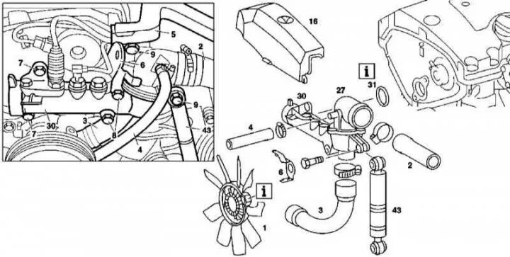 Mercedes-Benz W163 Цепь привода ГРМ Мерседес W163