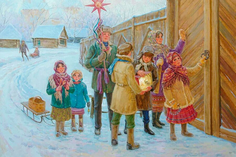 Праздник зимой для детей