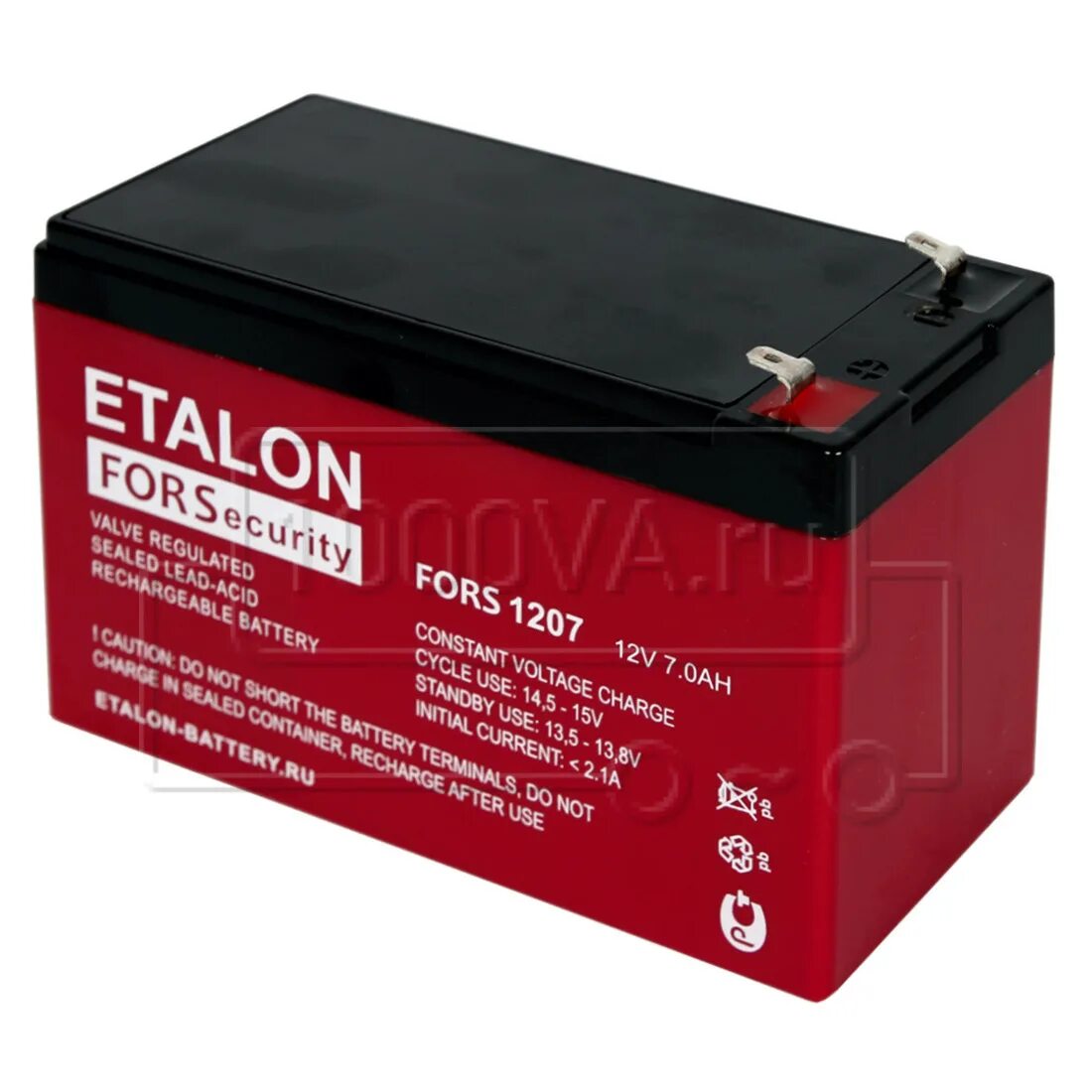 Пожтехкабель ptk battery. АКБ Etalon fors 1207. Etalon Battery fors 1207 аккумулятор 12в 7 а ч. Аккумулятор Etalon FS 1207. АКБ 12/ 7 fors 1207.