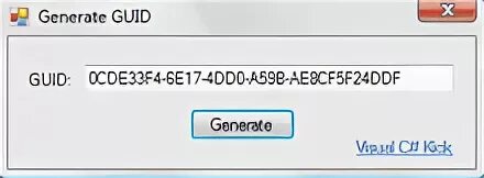 Generate guid. Guid c#. Guid (globally unique identifier). Rest guid