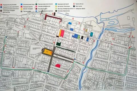 Карта енисейска