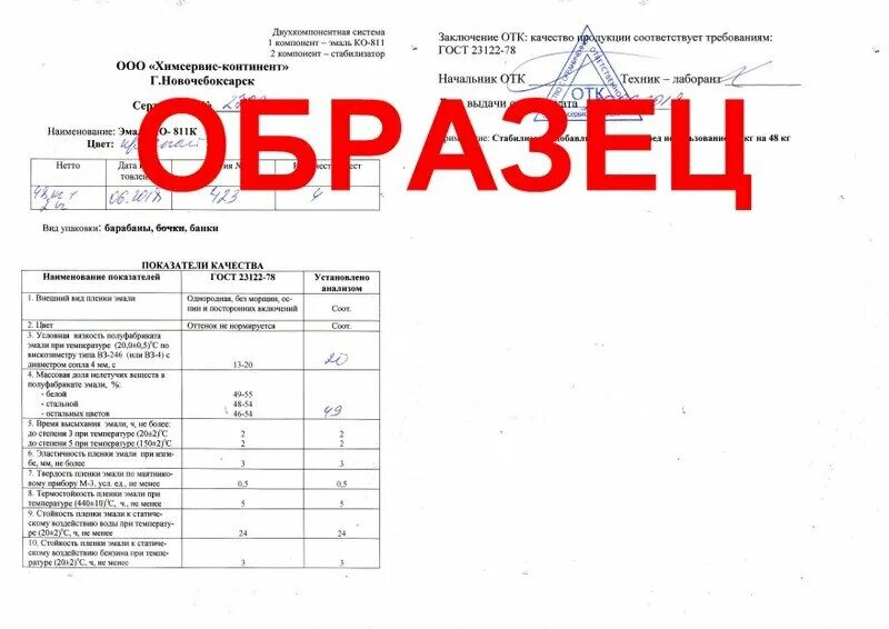 Сертификат качества эмаль ко-811. Эмаль термостойкая ко-8101. Ко 811 характеристики. Эмаль ко-8101 сертификат соответствия. Химсервис эхз сертификат.