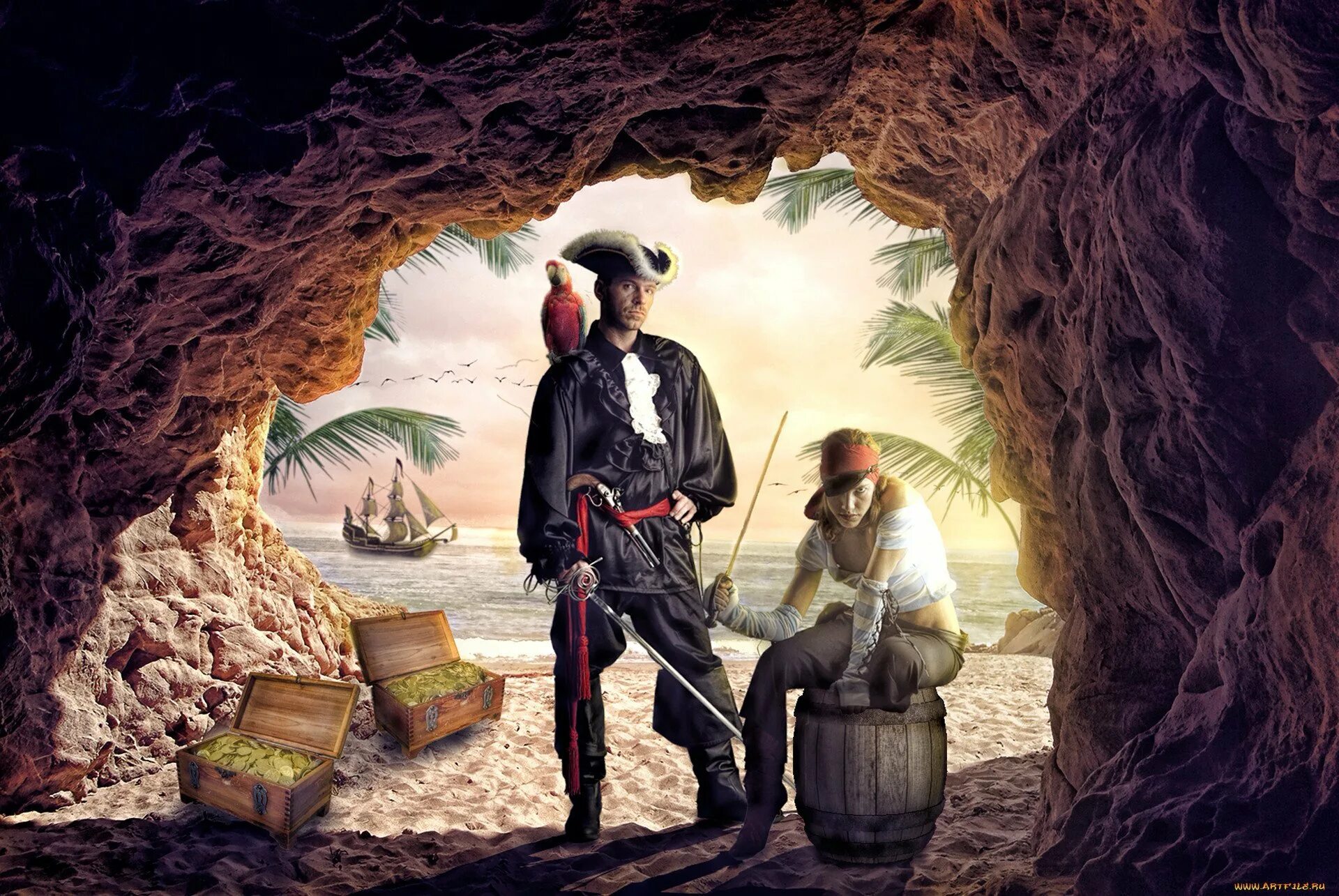Пираты Карибского моря пещера сокровищ. Пираты Карибского моря остров сокровищ. Пираты на острове сокровищ. Остров сокровищ пираты клад.