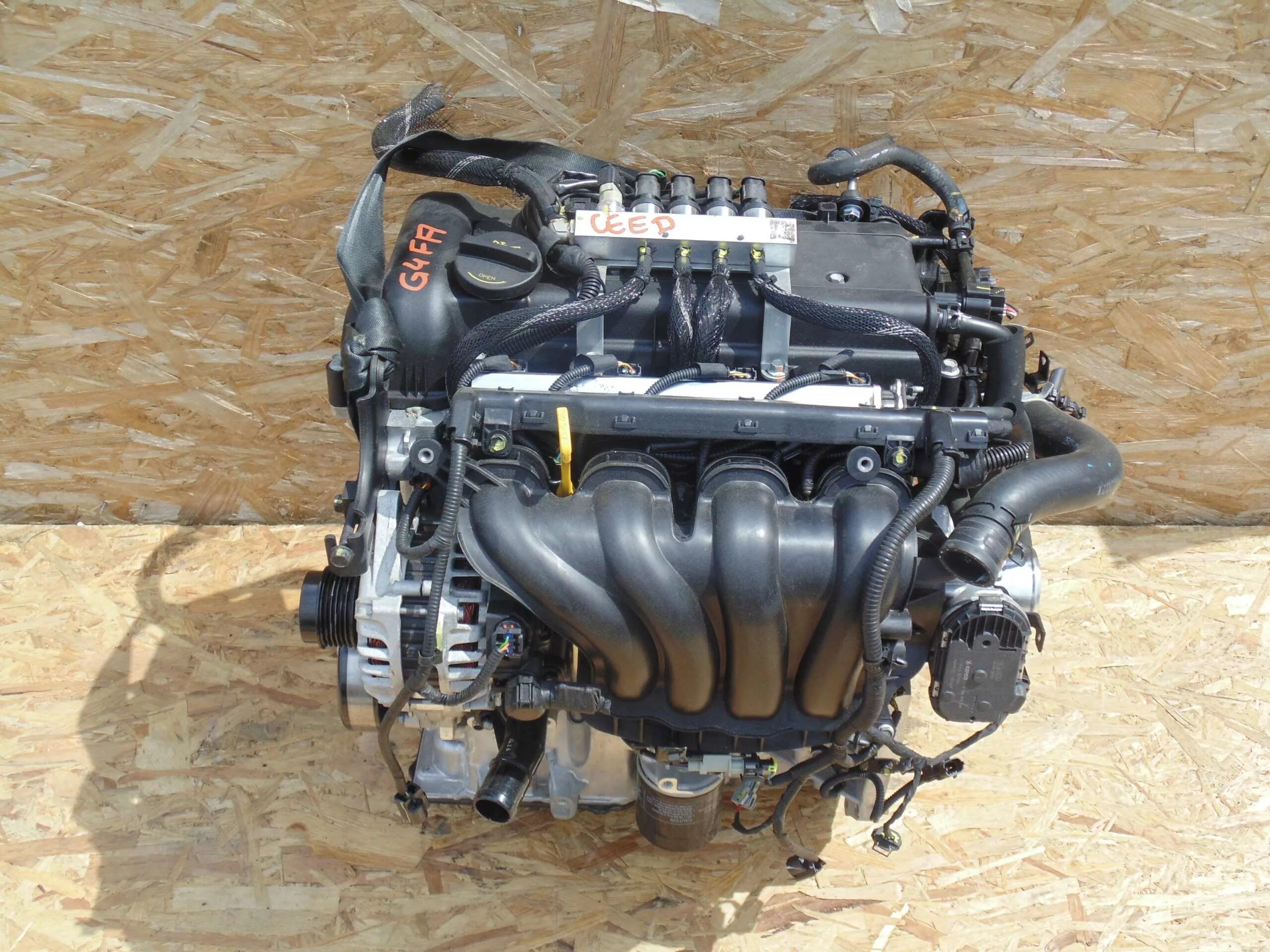 двигатель kia ceed g4fc 1.6 16v купить бу в Ростове-на-Дону Z14360498 iZAP24