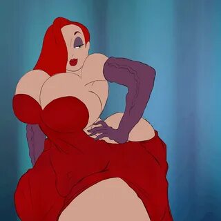 jessica rabbit, who framed roger rabbit, ass, ass cleavage, ass focus, ba.....