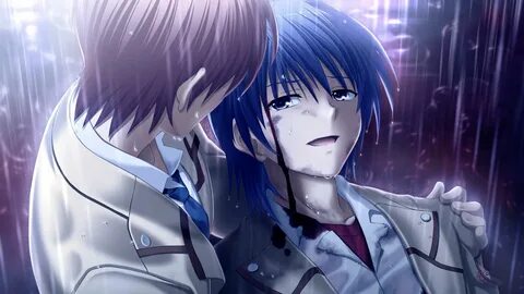 Desktop HD wallpaper: Anime, Angel Beats!, Hinata Hideki, Yuzuru Otonashi f...