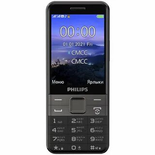Телефон xenium e590 черный