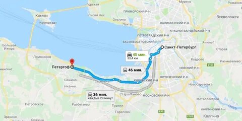 Карта спб проехать