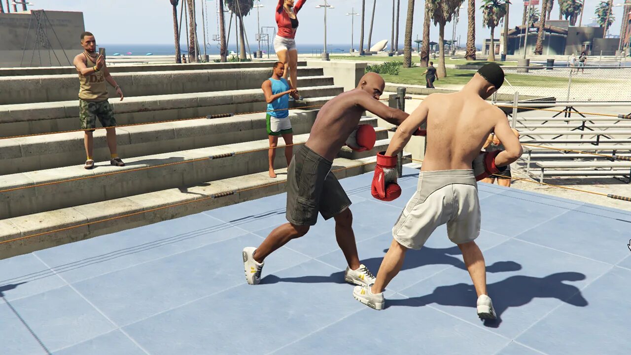 Gta sa одежда сиджея. Gta 5 драки. Гэнтон гта 5. Muscle beach gta 5. Grand theft auto v gta 5 premium edition.