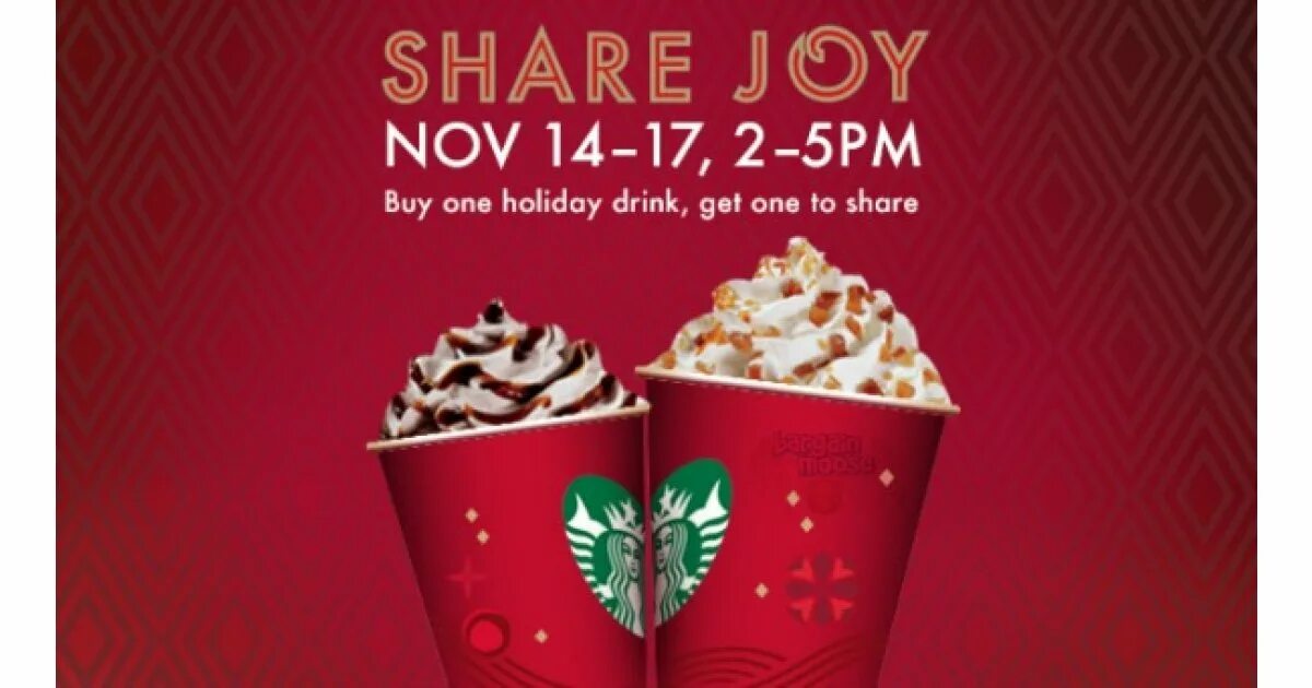 You can buy this one. Kati Kati Старбакс. Креативная реклама Старбакс. • “Share Joy.” – Starbucks..