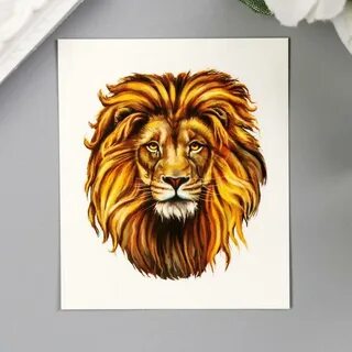 Лев картинка для печати