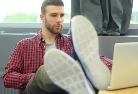 You go to work on foot