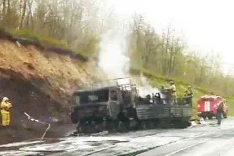 В бирске ушла фура
