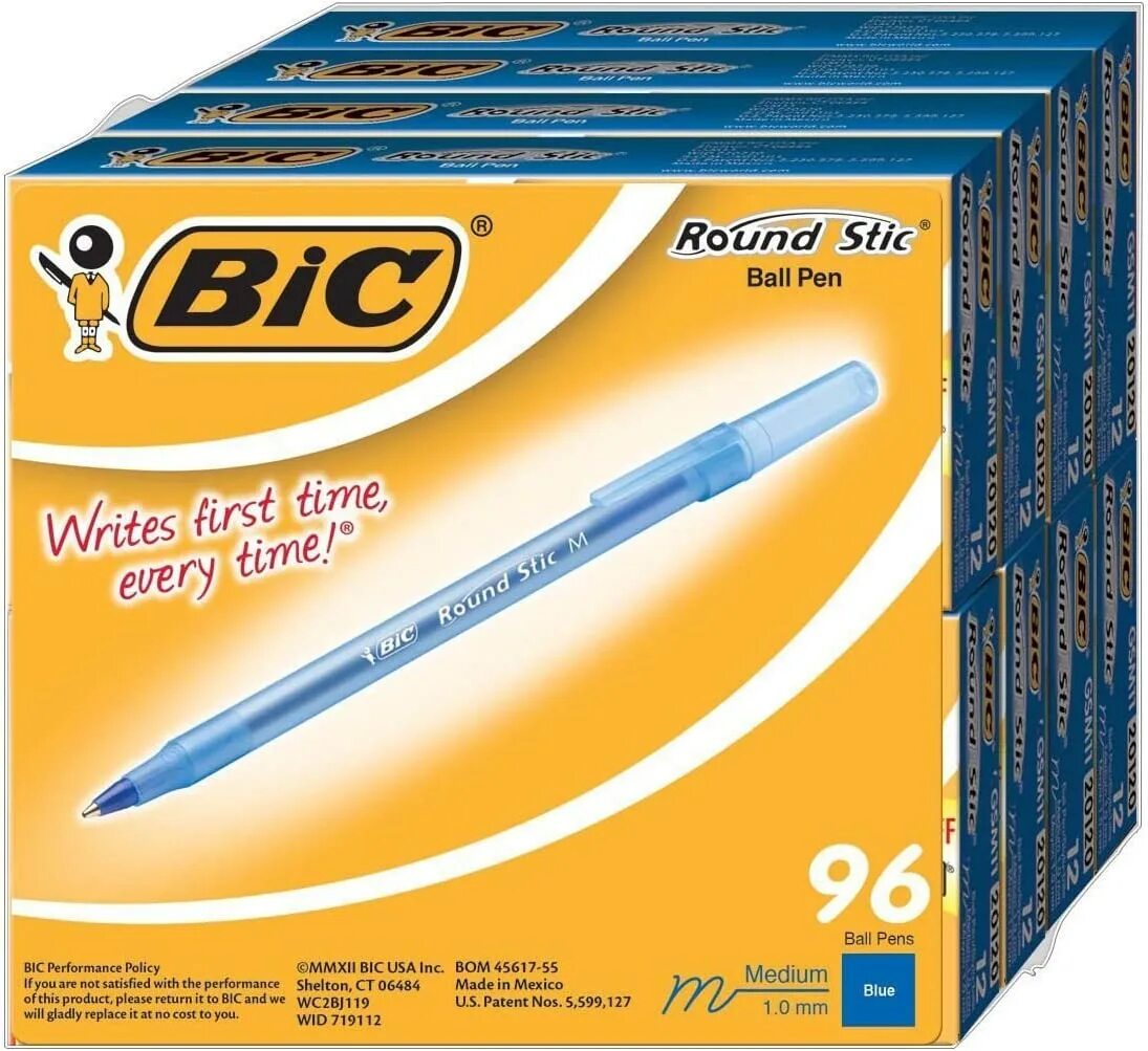 Ручка BIC Round Stic. Ручка BIC Round Stic m. Ручка BIC Round Stic m (голубой корпус). Набор ручек BIC Round Stic Classic. Ручка bic round