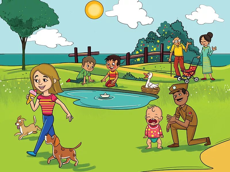 I can see in the park. Describe the picture природа. day in the park 3 класс. speaking для детей. нарисованный go to the park.