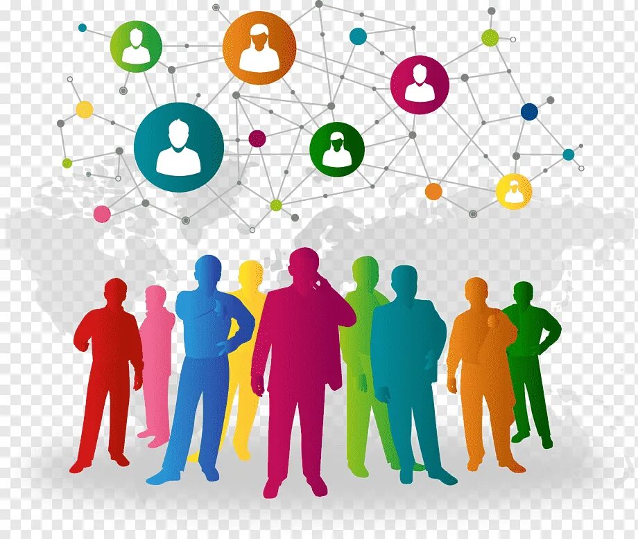 Сеть общественных организаций. Менеджмент. Взаимодействие людей. Социальные группы человечки. Человек управляет информацией.