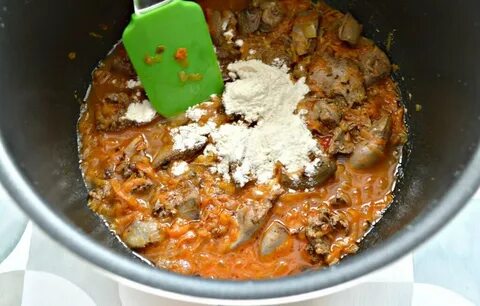 Рецепт куриной печени в муке