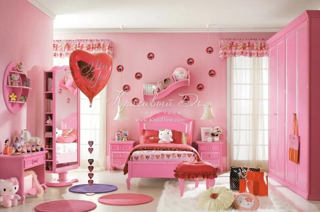 Красивая комната для девочки. Розовая комната для девочки. Самые красивые комнаты для девочек. Роскошная комната для девочки. Красивая комната для девушки.