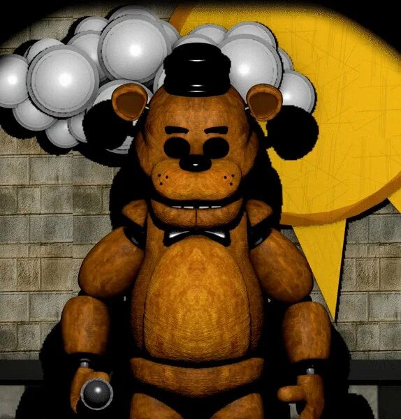 АНИМАТРОНИК Голден Фредди. FNAF 1 Фредди. Фредди 9. Голден Фредди ФНАФ 6. Аниматроники двигаются