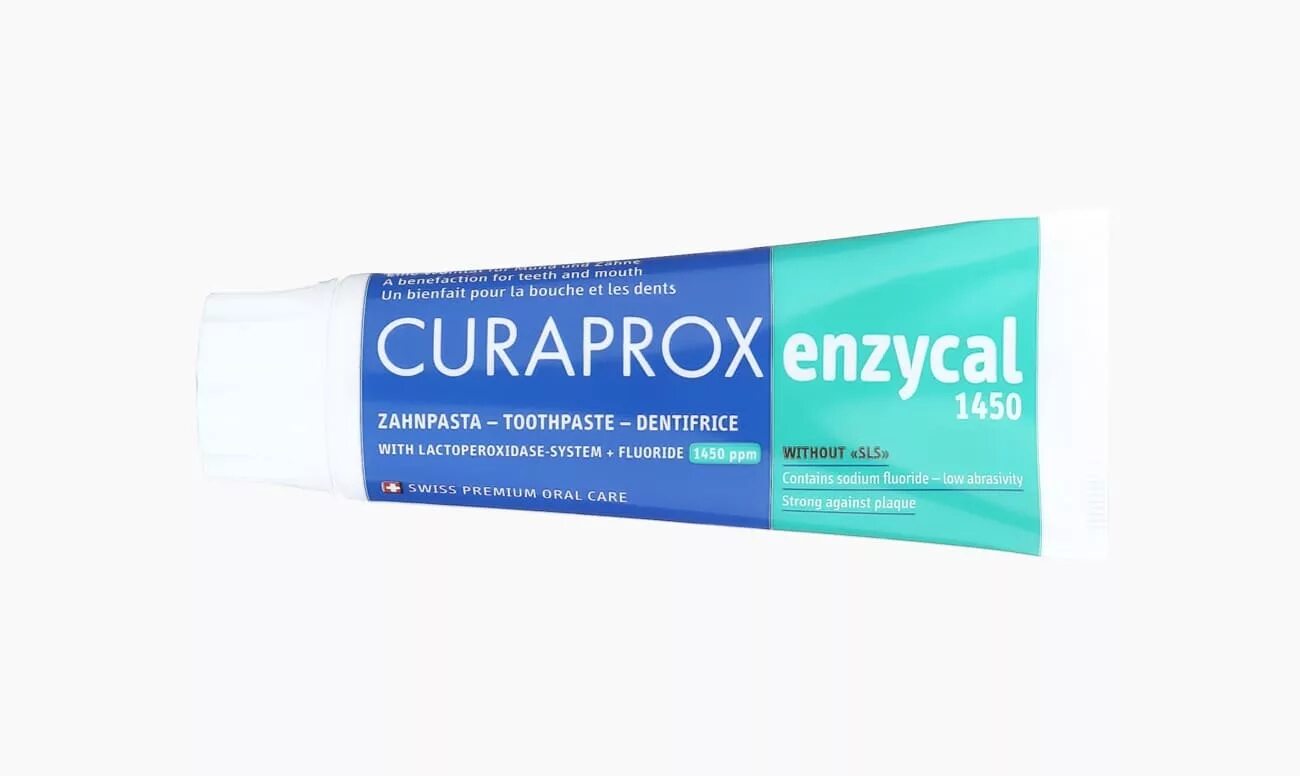 Фтор 1450. Curaprox Enzycal 1450. Зубная паста Curaprox Enzycal. Curaprox 1450 зубная паста. Зубная паста курапрокс Энзикал.