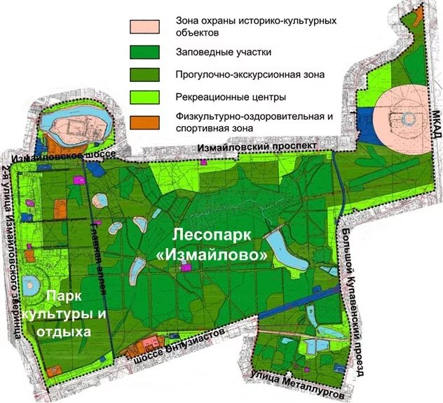 Схема лесопарка. План схема Измайловского парка. Измайловский парк схема парка Москва. Лесопарк Измайлово схема. План Измайловского парка в Москве.