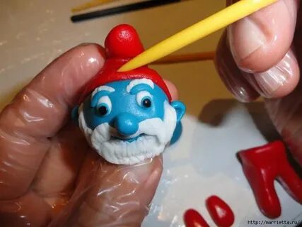 Гномик из пластилина