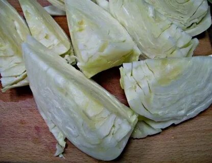 Капуста в улет с чесноком