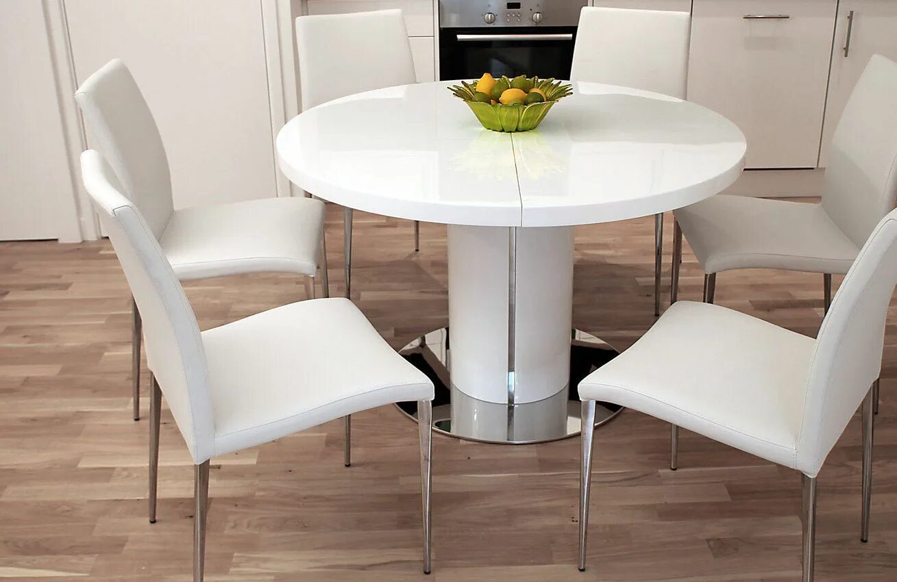Стол кухонный на одной ноге. Hoff круглый стол 110. Круглый стол ORDT-d6060-SPR. Обеденный стол Палладиум круглый. Стол круглый раздвижной 900х900(1290)х770 белый глянец(ноги хром).
